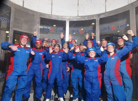 Indoor Skydiving at Airkix for Corporate Groups
