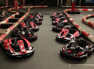 Kart Line up at Daytona Manchester - © Daytona Motorsport